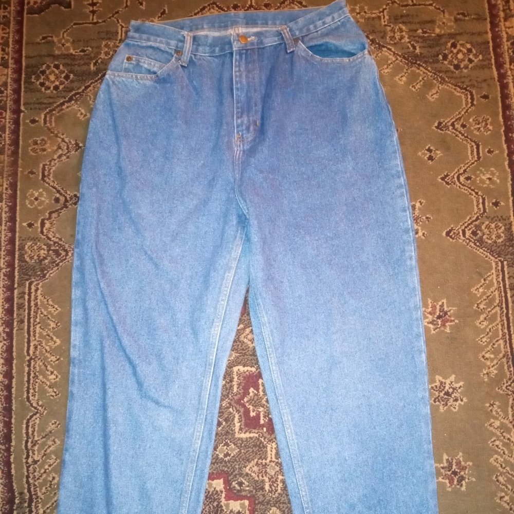 Blue jeans size 14 waist 30 inseam 26 women